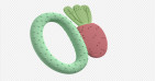 Le silicone a moulé des parties avec pièces de moulage faites sur commande en caoutchouc de silicone de différentes couleurs