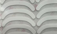 Patins à souris de jeu en PTFE blanc avec ruban adhésif double face 9448HK
