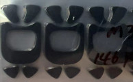 PTFE patins à souris de jeu 10-50 mm Longueur Anti-âge Haute résistance aux intempéries