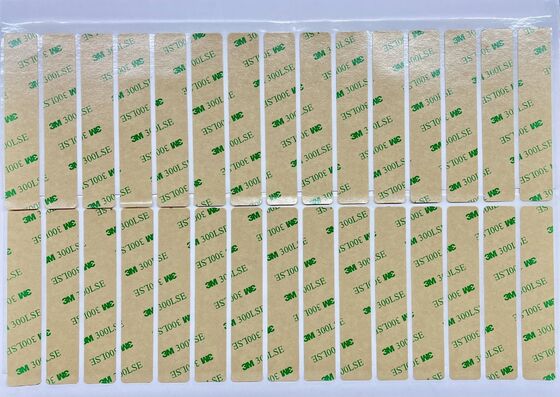 Bandes de ruban adhésif Double face 3M 300LSE découpées sur mesure, adhésif puissant découpé sur mesure pour plastiques LSE, métal et électronique