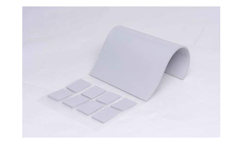 interface thermique de la chaleur de silicium de 0.23mm de puissance matérielle conductrice enduite de PC