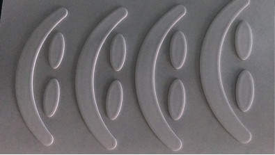 patin découpé avec des matrices par plastiques épais de 0.45mm PTFE dans l'équipement de mélange et l'Obturateur de peinture