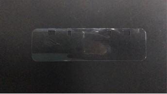 diffuseur translucide de lumière de PVC de produits découpé avec des matrices par 0.50mm avec le double ruban adhésif