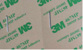 humidité adhésive de revêtement découpée avec des matrices par 0.05mm du ruban PCK Layflat de 3M 467 résistante