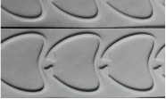 45 degrés de coeur dur comme EVA Adhesive Foam Die Cutting 7mm profondément