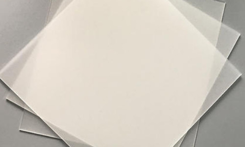 couverture en plastique laiteuse de lampe blanche du PC De 011267 légers de diffusion de 0.3mm