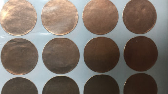 aluminium matériel conducteur d'en cuivre de conduction thermique de la chaleur haut 0.075mm en métal 0.8W