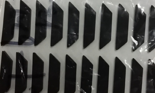 Glissement résistant à la chaleur adhésif de la protection ASTM D1894 de silicone anti 75 degrés de dureté