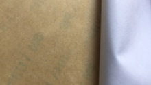 149 centigrade résistez au papier de transfert transparent adhésif dégrossi par double du ruban E256906