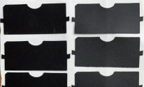 Éthylène téréphtalate mince noir Mylar dans le clavier d'ordinateur