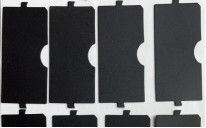 Éthylène téréphtalate mince noir Mylar dans le clavier d'ordinateur