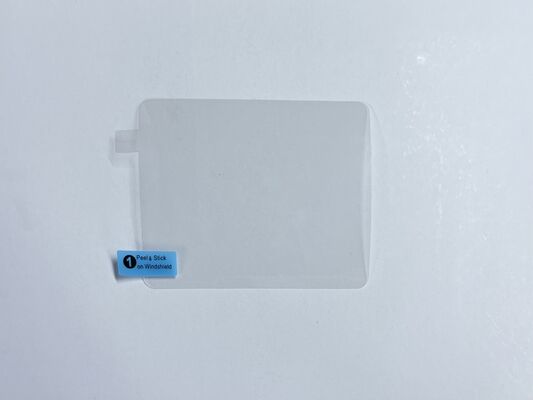 Capteur de pare-brise de voiture Film protecteur PET transparent, auto-adhésif anti-rayures Autocollant transparent pour ETC/Dash Camera