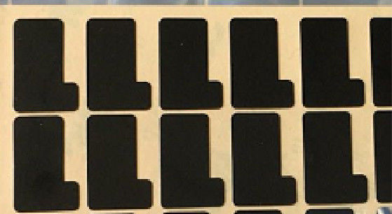 L'ANIMAL FAMILIER de Computer d'imprimante de bureau a découpé le petit pain avec des matrices de film de tissu de silicone de PVC de PC d'ANIMAL FAMILIER de Mylar