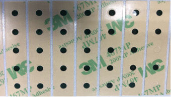 ASTM D3330 a examiné l'autocollant transparent de 3M 467 bilatéraux clairs de bande pour des claviers
