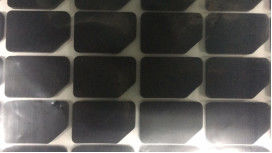 Coussin en caoutchouc découpé avec des matrices noir des produits NBR NR EPDM de butadiène de nitriles de silicone