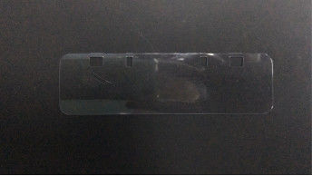 diffuseur translucide de lumière de PVC de produits découpé avec des matrices par 0.50mm avec le double ruban adhésif
