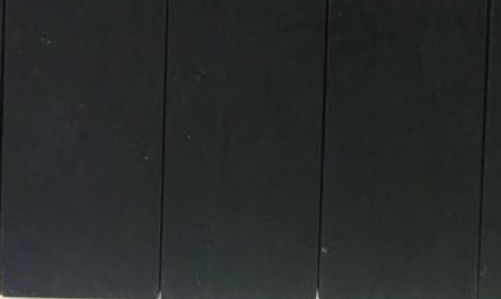 La feuille A2180010218101002E en caoutchouc de silicone de l'imprimante NBR EPDM a certifié les bandes noires
