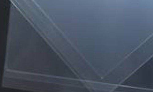 Protection bleue adhésive claire d'éraflure de la feuille de plastique de polychlorure de vinyle 0.05mm