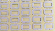 Le double domestique imperméable a dégrossi le ruban adhésif 0.15mm ASTM D3330 examinés