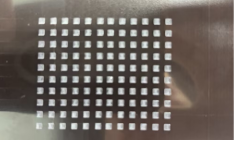 Mylar transparent très petit pour clavier 1,85*1,85*0,5 mm